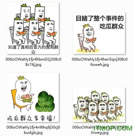 坐等吃瓜图片表情包,揭秘网络热门表情包背后的趣味人生